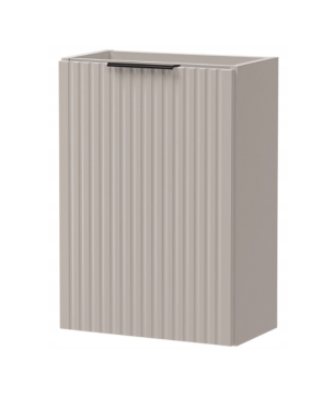 Szafka wisząca pod umywalkę kaszmir ryflowany front 40 x 22 cm ASTROS