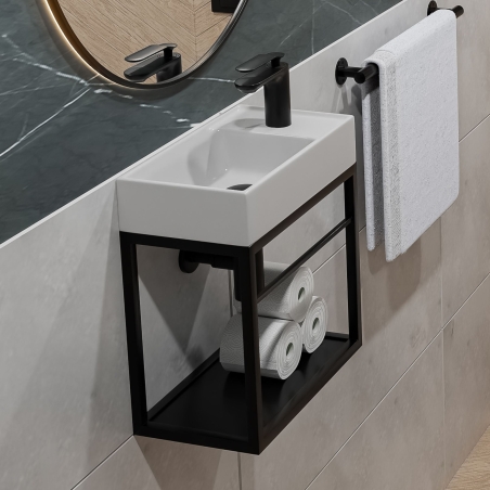 Konsola łazienkowa NAVI pod umywalkę 40 x 22 cm | różne kolory
