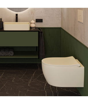 Miska WC wisząca LERA sand beige