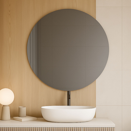 Lustro MOON Massi – elegancka prostota w okrągłej formie