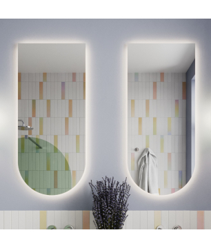 Lustro ARCH LED  – 6 rozmiarów, 3 kolory