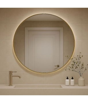 Lustro okrągłe podświetlane...