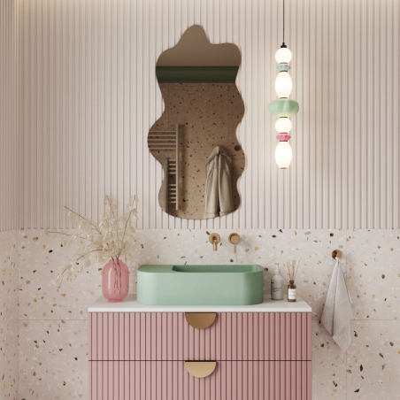Lustro Cloud – designerskie lustro, 3 kolory