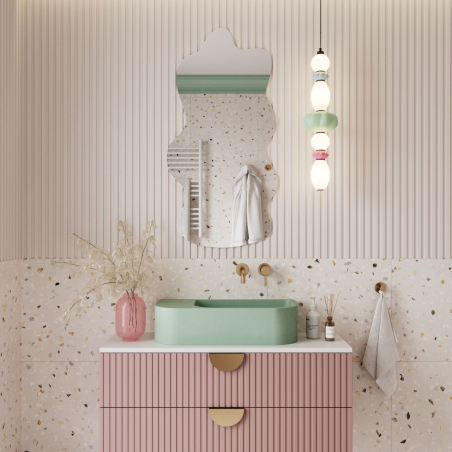 Lustro Cloud – designerskie lustro, 3 kolory