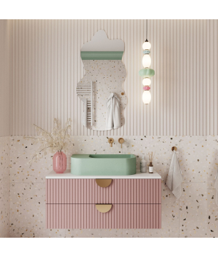 Lustro Cloud – designerskie lustro, 3 kolory