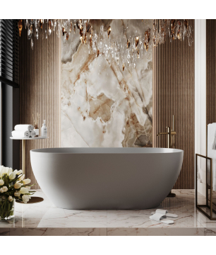 Wanna RONA Grey 160x75 – nowoczesna szarość, maksymalny komfort