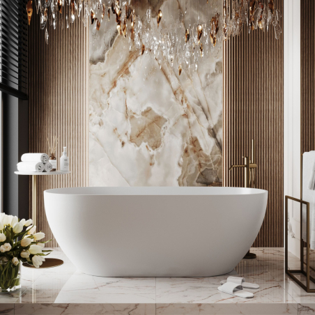 Wanna RONA White 160x75 – elegancja, którą pokochasz