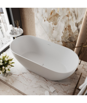 Wanna RONA White 160x75 – elegancja, którą pokochasz