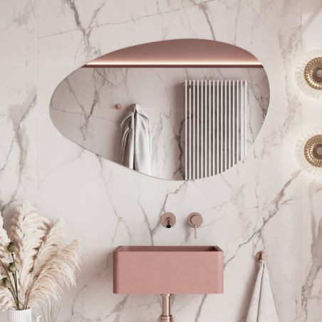 Lustro MISTRAL o nieregularnym kształcie – różne rozmiary i kolory
