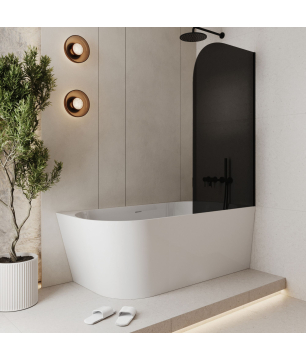 Parawan nawannowy MOLIS Moon Black – Styl, który robi wrażenie
