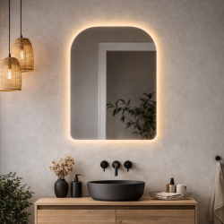 Lustro Round Soft LED – subtelne linie i światło, które tworzy klimat
