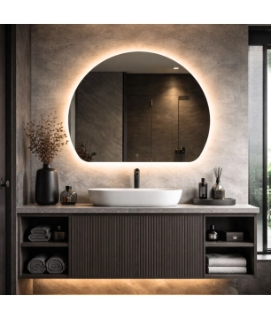 Lustro półokrągłe...