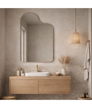 Lustro o nieregularnym...