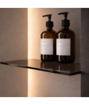 Szklana półka wnękowa 20 x...