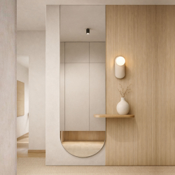 ARCH Slim – lustro portalowe bez ramy | duże lustro pionowe