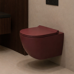Miska WC FLOW Bordo 53 cm rimless slim | massi.pl