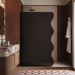 Ścianka prysznicowa WAVE Black – styl, elegancja i dopasowanie | MASSI