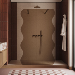 copy of Ścianka prysznicowa WALK IN MOLIS CLEAR OVAL MASSI