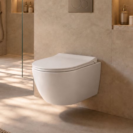 copy of Miska WC wisząca LERA sand beige