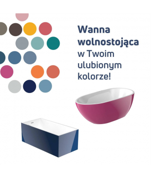Usługa malowania wanny wolnostojącej GO COLOR