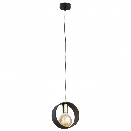 Lampa wisząca LUMIO 1xE27 black MASSI