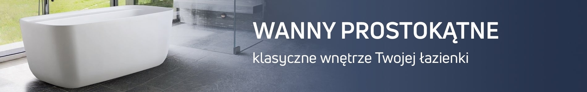 Wanny prostokątne w sklepie Massi.pl