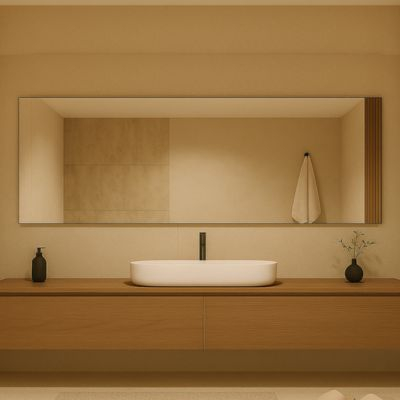 Duże lustra prostokątne