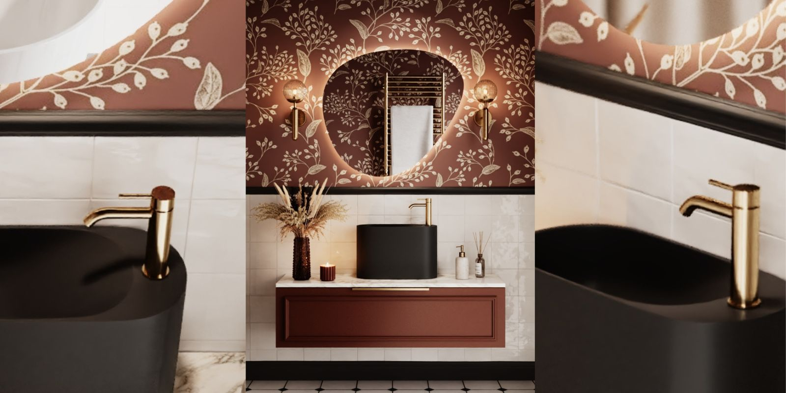 OVELA Black i MOIRA LED – elegancja w głębokim tonie