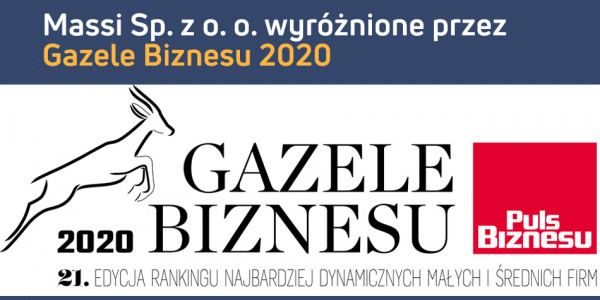 Massi nagrodzone Gazelą Biznesu