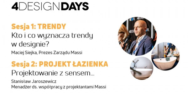 4 Design Days 2020: sesje dyskusyjne z udziałem przedstawicieli Massi