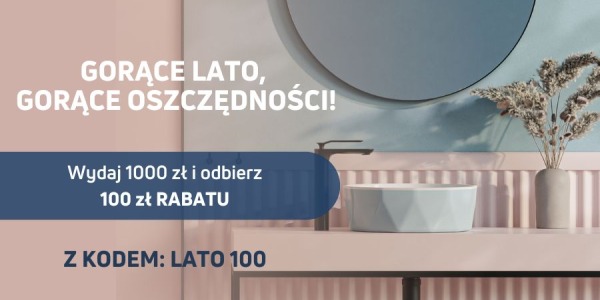 Gorące lato, gorące oszczędności! Za wydane 1000 zł, zgarnij 100 zł! 